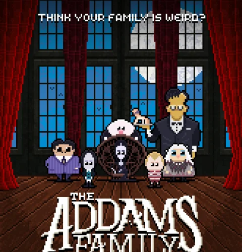 the addams family 8bit theoluk